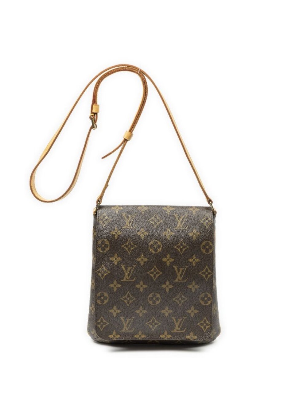 Louis Vuitton Musette Salsa Long Strap Brown Monogram Canvas